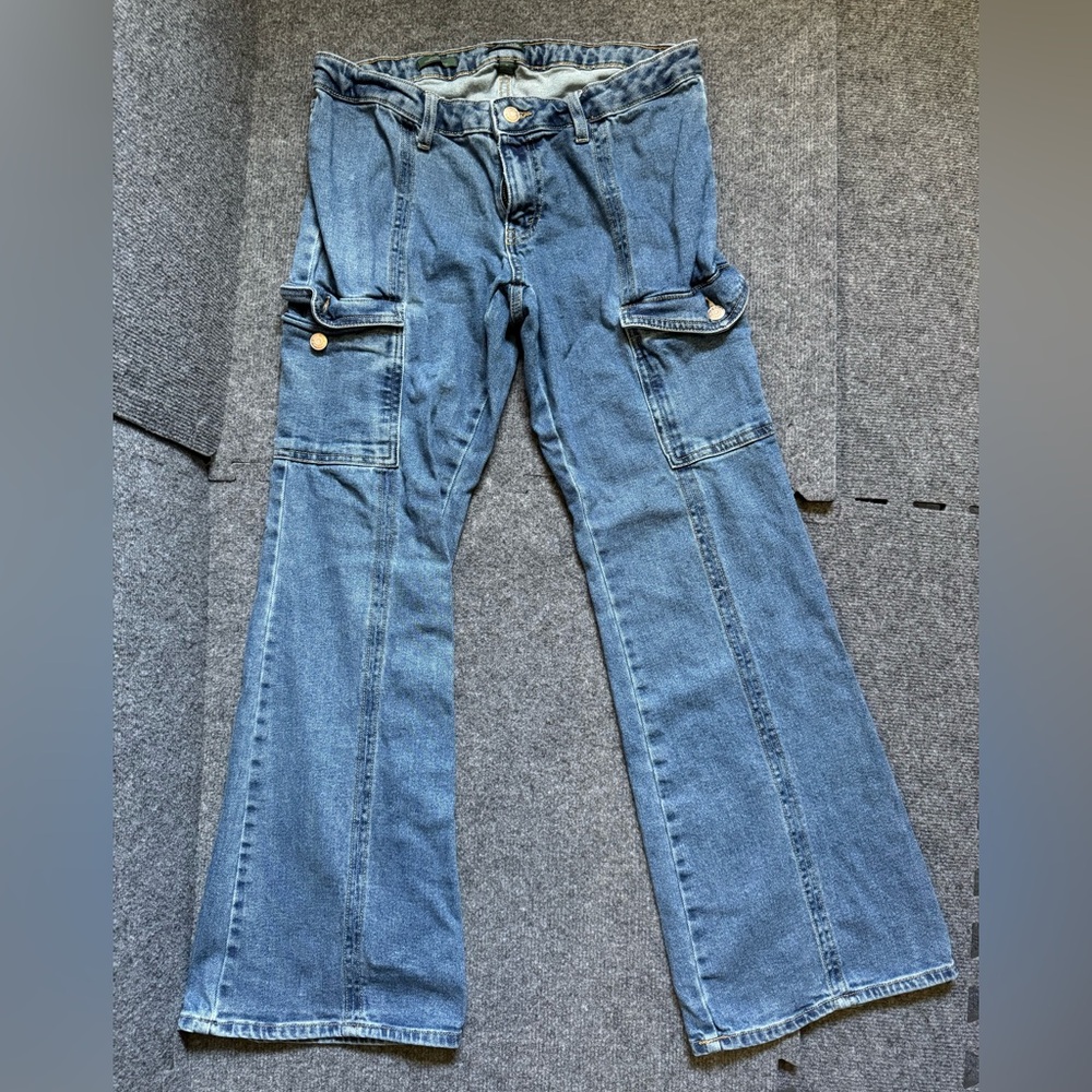 Wild Fable Flare Jeans in Denim Blue
